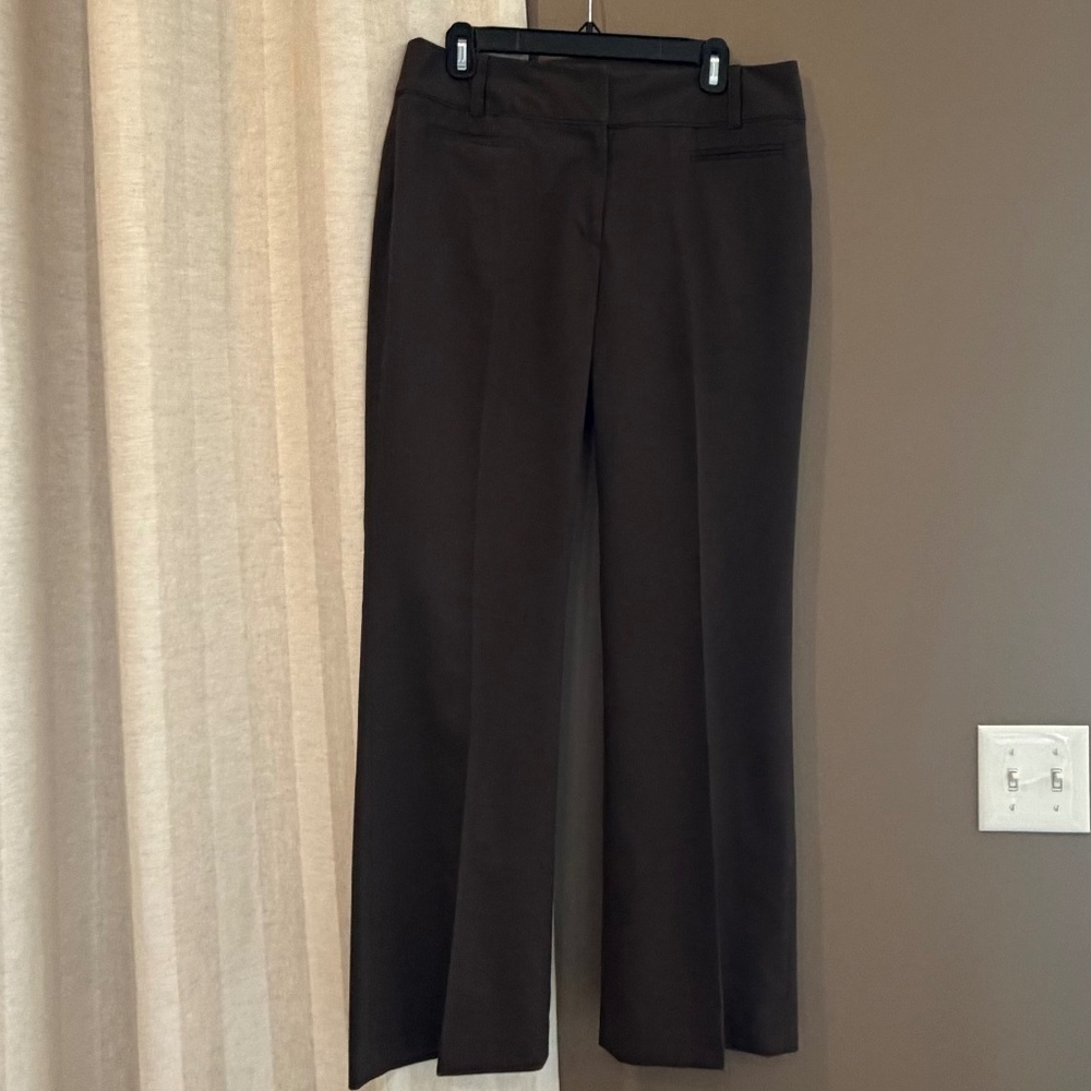 Apt.9 Women's Modern Fit Chocolate Dress Pants, Size 10